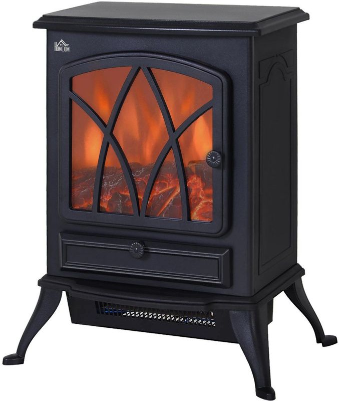 Rustive - Elektrische Haard - Sfeerhaard - 1000 t/m 2000W - Instelbare Temperatuur - LED