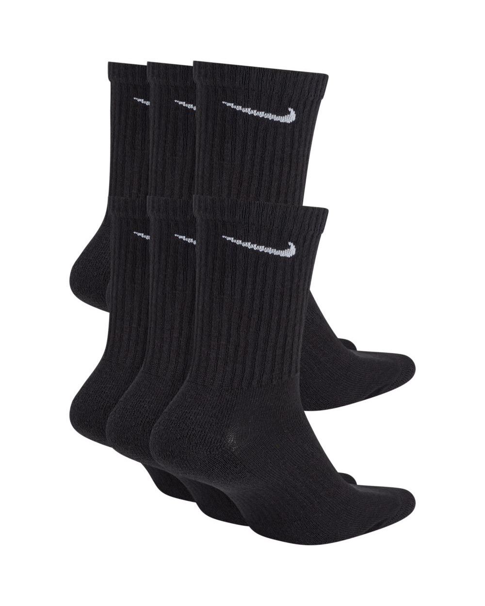 Lot de 6 paires de chaussettes Nike Everyday Noir
