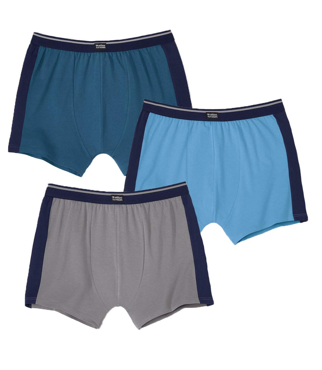 Lot de 3 Boxers Stretch Sporty
