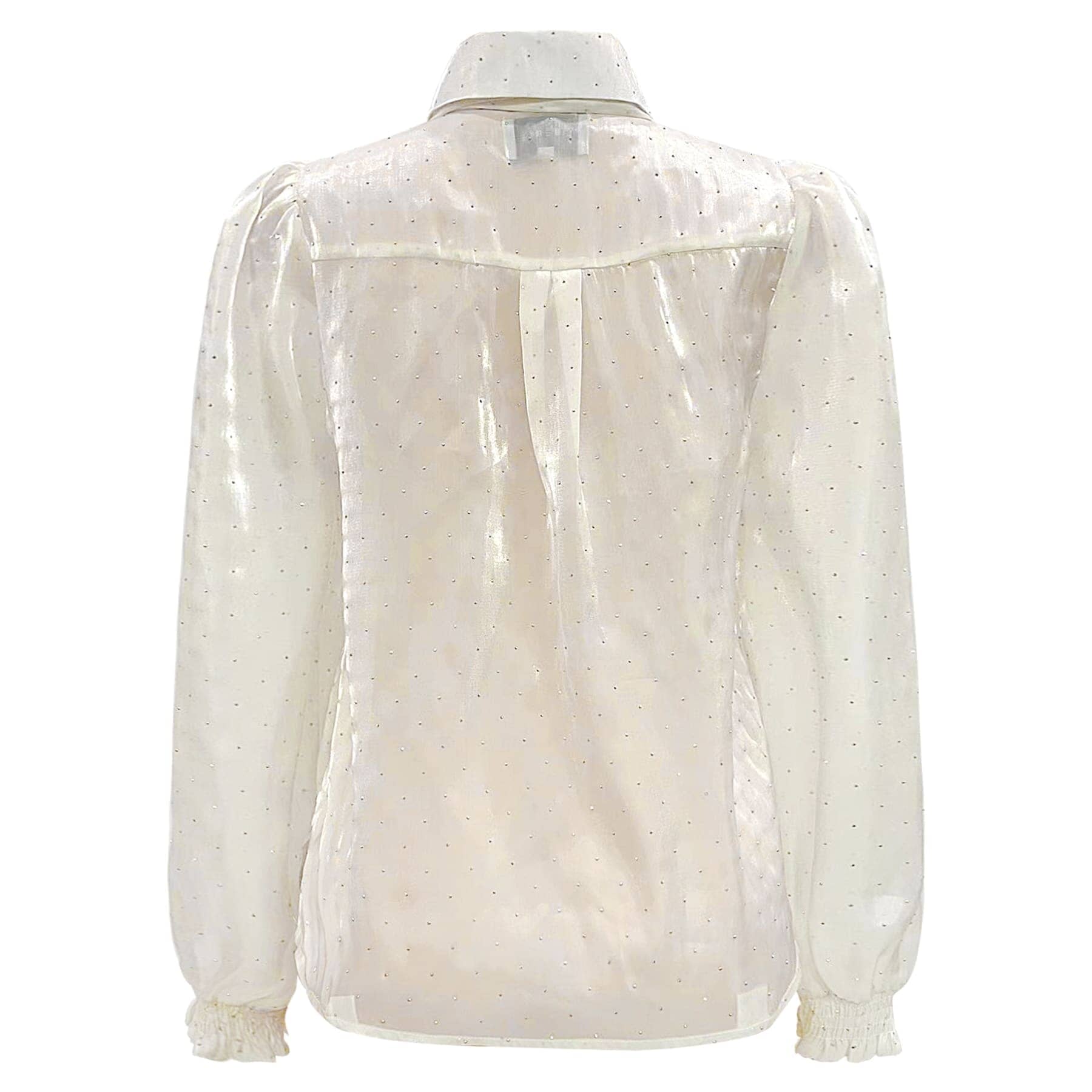 Liberte Elina-Ls-Blouse white diamond
