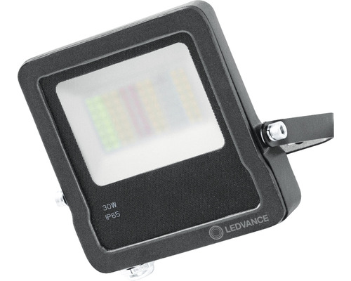 Ledvance LED-schijnwerper IP65 30W 2190 lm 3000 K + RGBW kleurveranderend Smart+ WiFi schijnwerper 30W Multicolor Grijs
