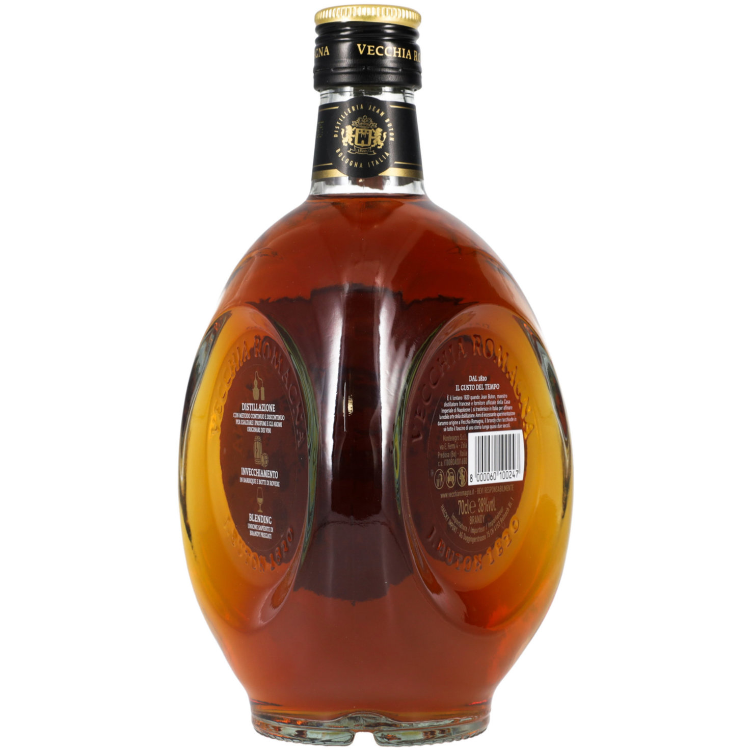 Vecchia Romagna Etichetta Nera Brandy -70cl