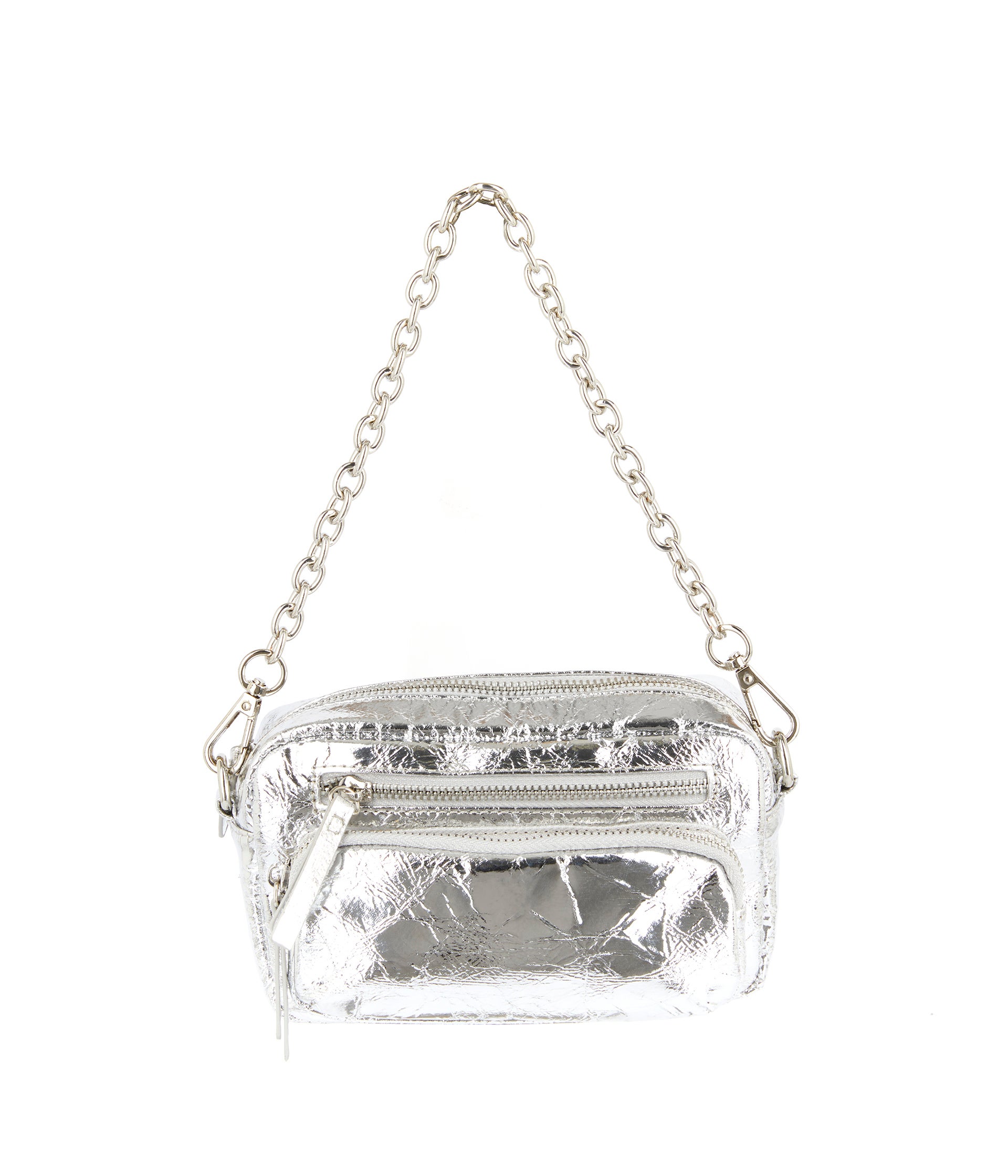 Sac argent Saturne