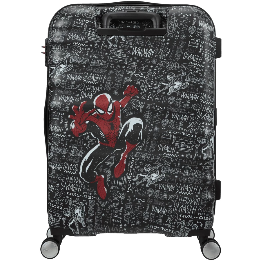 American Tourister Wavebreaker Marvel 4-Rollen-Trolley 67 cm Spiderman Sketch