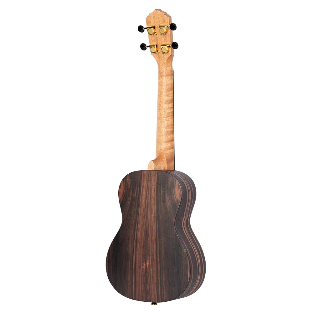 Ortega RUEB-CC-L Timber Series Natural linkshandige concert ukelele met gigbag