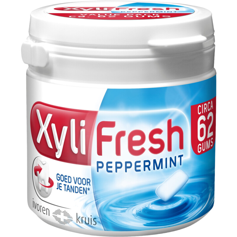 XyliFresh Peppermint gum sugarfree