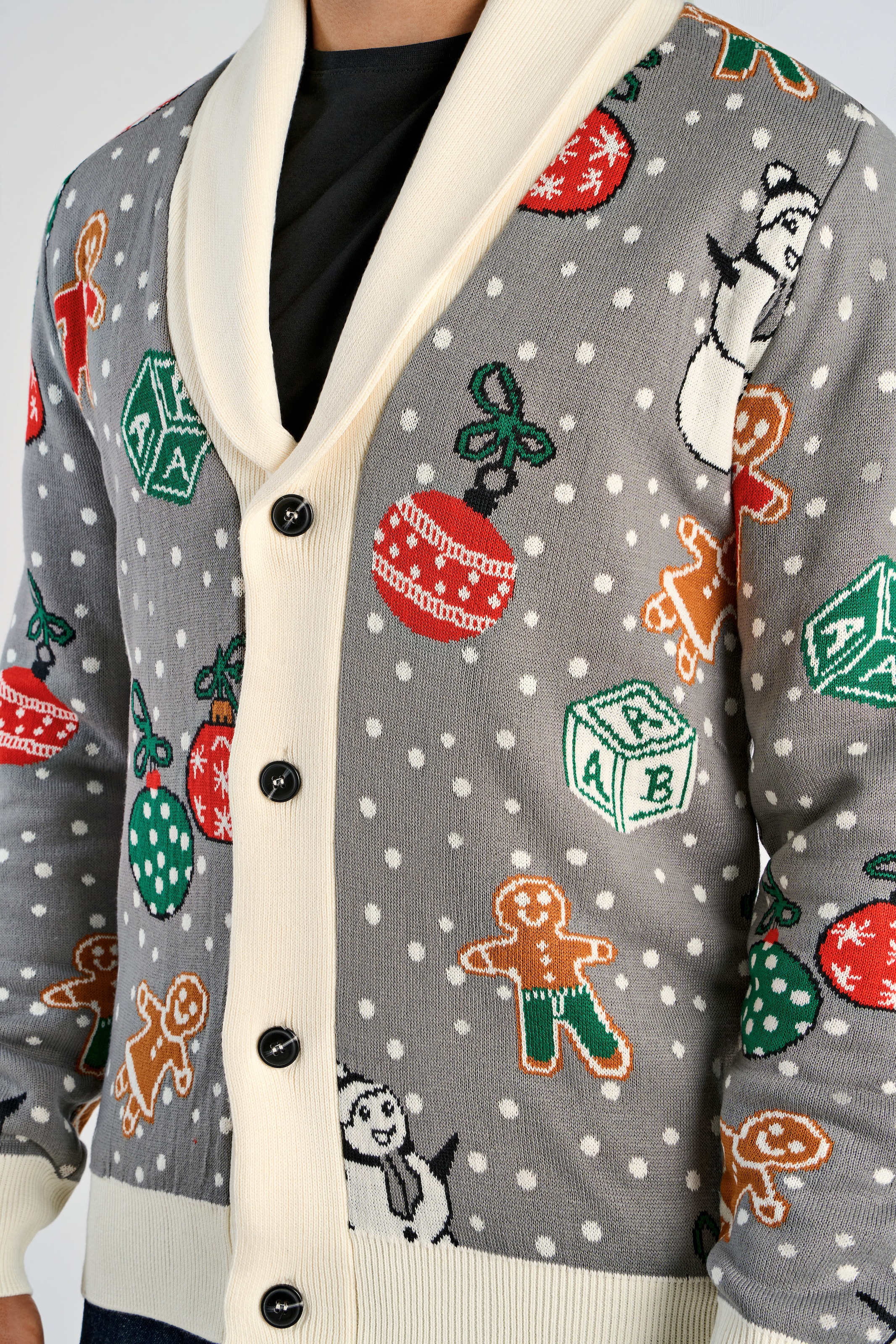 LINDBERGH Weihnachtspullover , mit Intarsien Muster