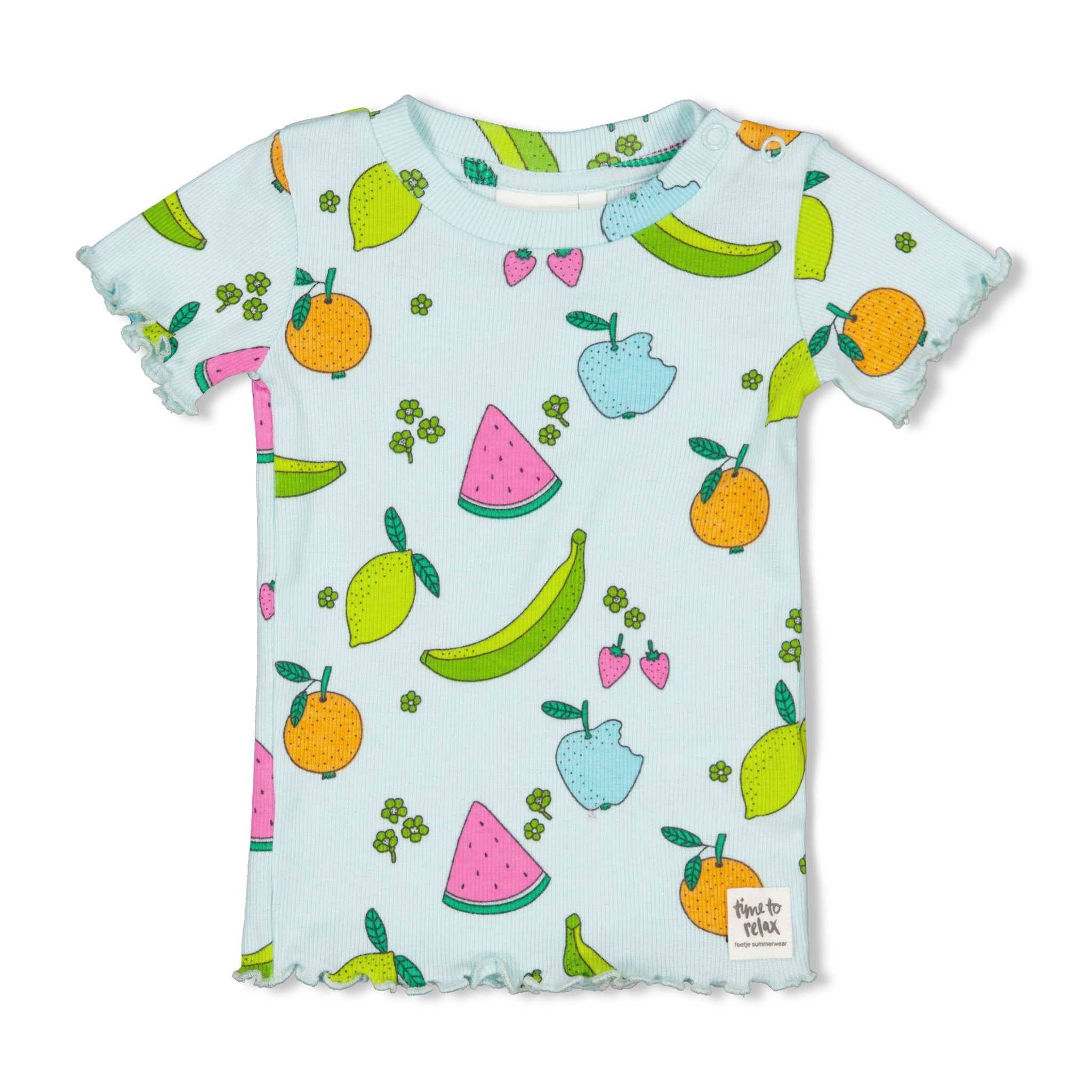 Feetje Feetje shortama Femmy Fruit - Premium Summerwear mint