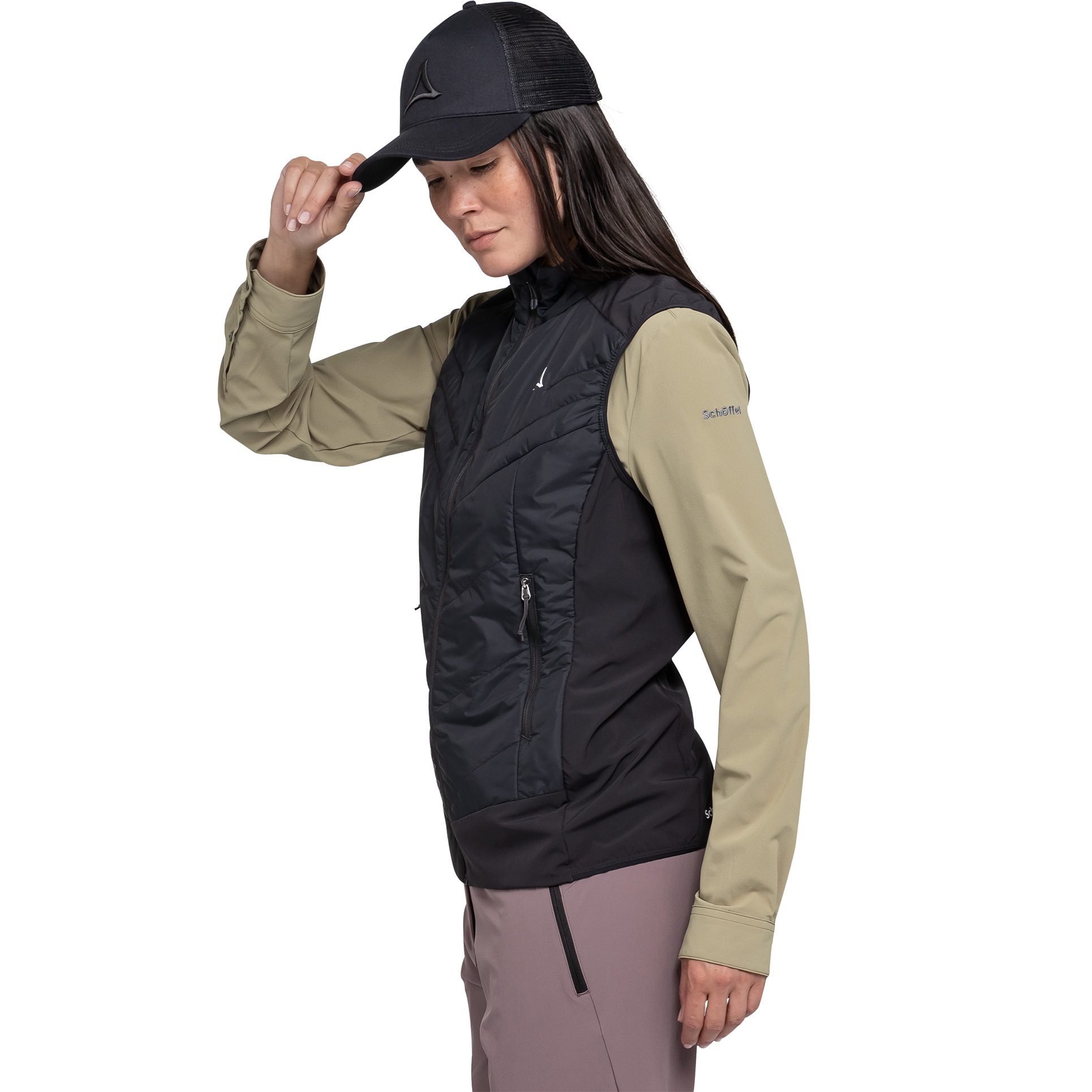 Schöffel Blaueis Weste Damen schwarz