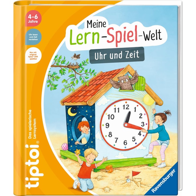 tiptoi® Buch - Meine Lern-Spiel-Welt - Uhr und Zeit