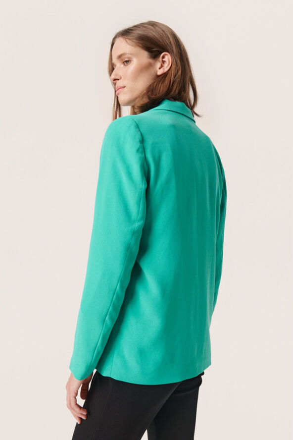 Soaked in Luxury SLShirley Blazer LS Sea green