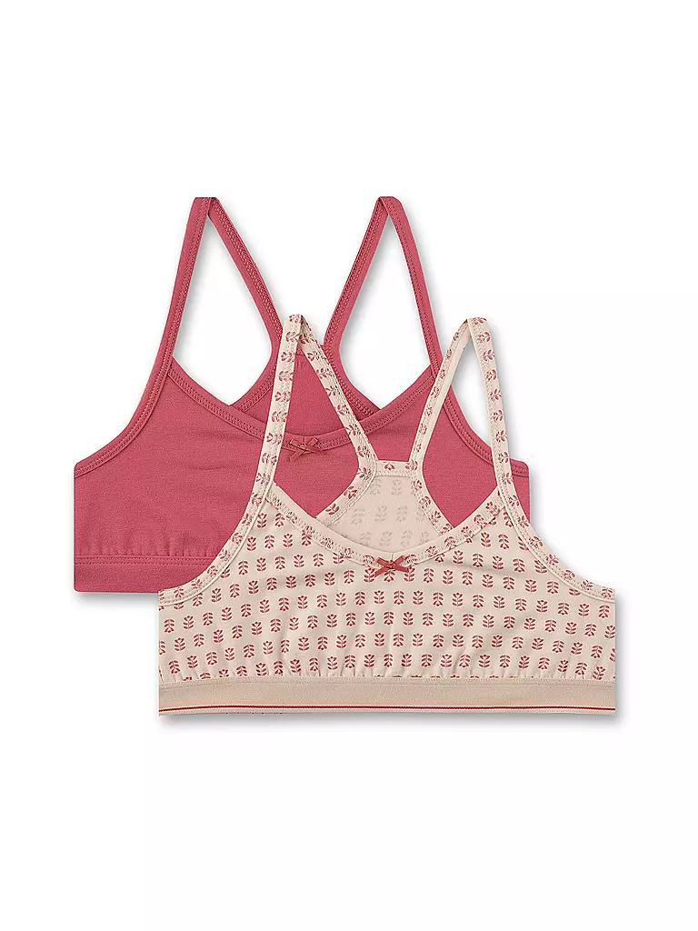 SANETTA Mädchen Bustier 2er Pkg. Rose rosa