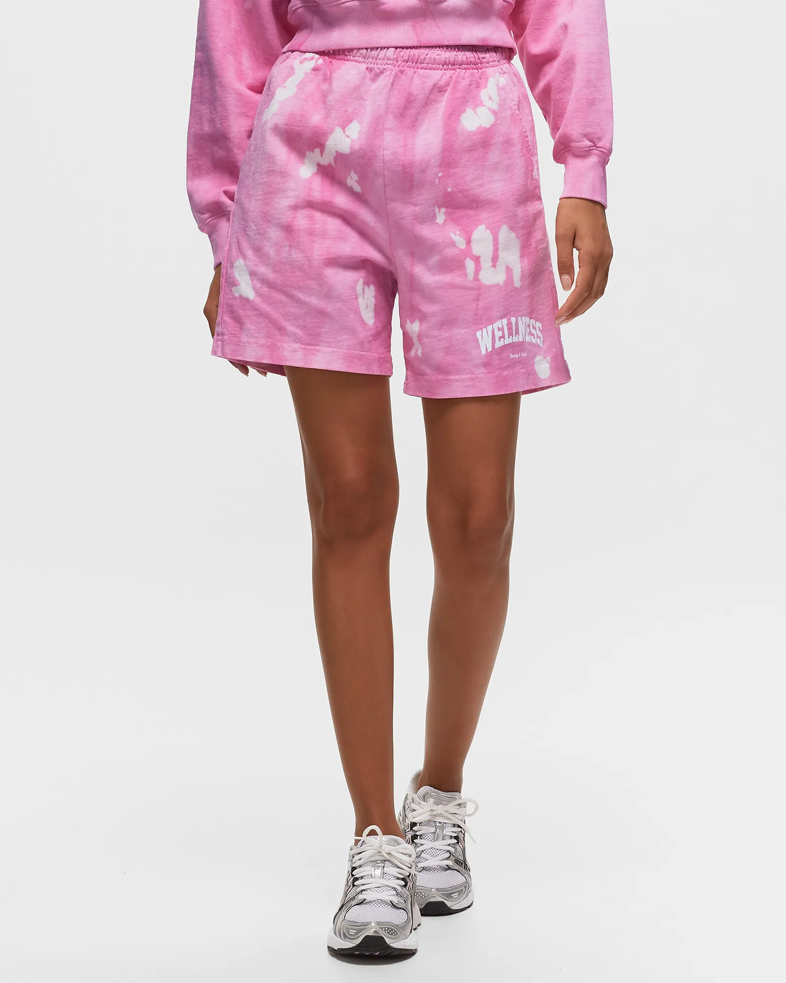 Sporty & Rich Wellness Ivy Tie Dye Gym Short