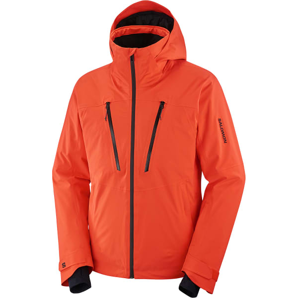 Veste de ski SALOMON BRILLIANT JACKET CHERRY TOMATO