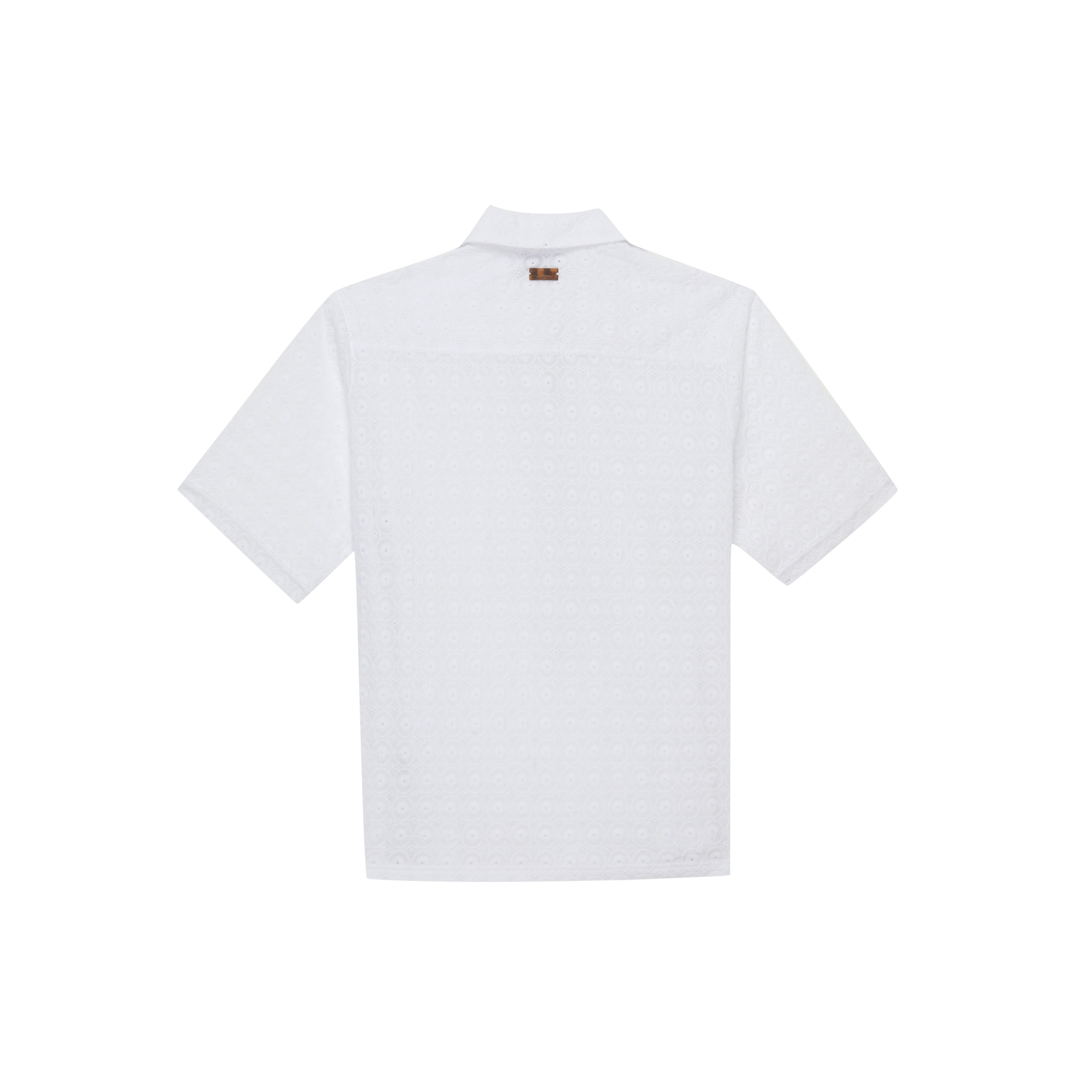 Polo en coton femme Broderie anglaise