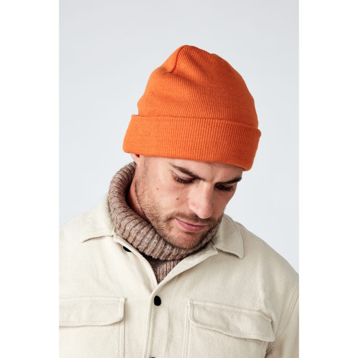 Veritas-Geribde beanie effen