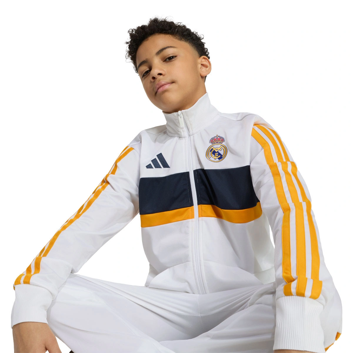 Fato de treino adidas Real Madrid Fanswear 2026-2027 Criança