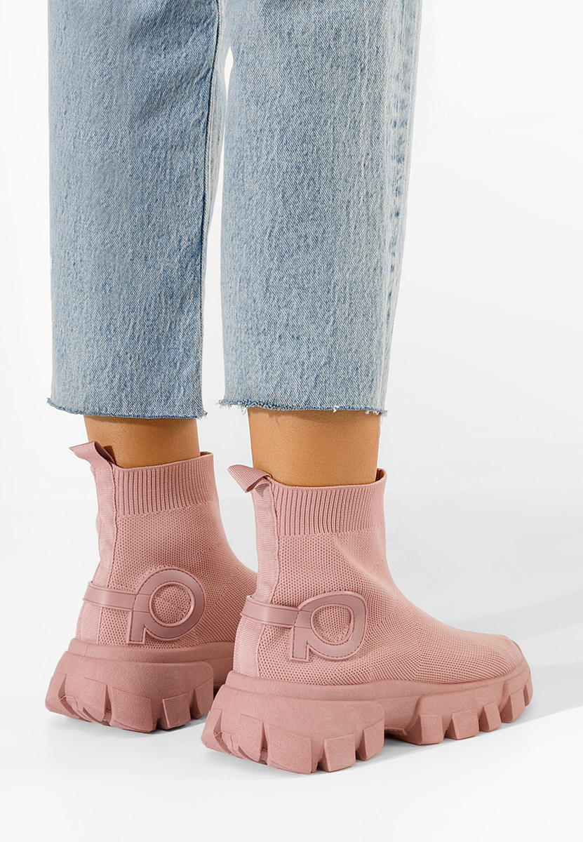 Baskets chaussette roses Merliah