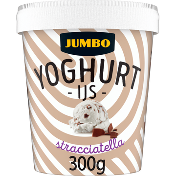 Jumbo Yoghurtijs Stracciatella 500 ml