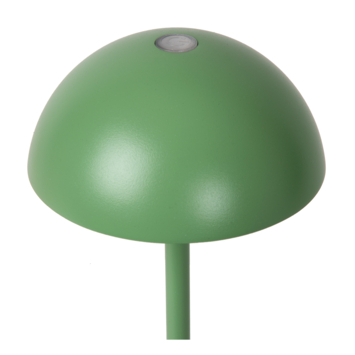 Lucide JOY Oplaadbare tafellamp Buiten Accu/Batterij Ø 12 cm LED dimb. 3000K IP54 Groen