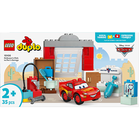 LEGO DUPLO Lynet McQueens besøg i Docs værksted 10456