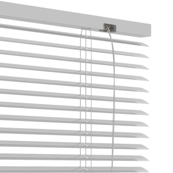 GAMMA aluminum jaloezie 25 mm wit (kleurnr. 201) 200x180 cm (bxh)