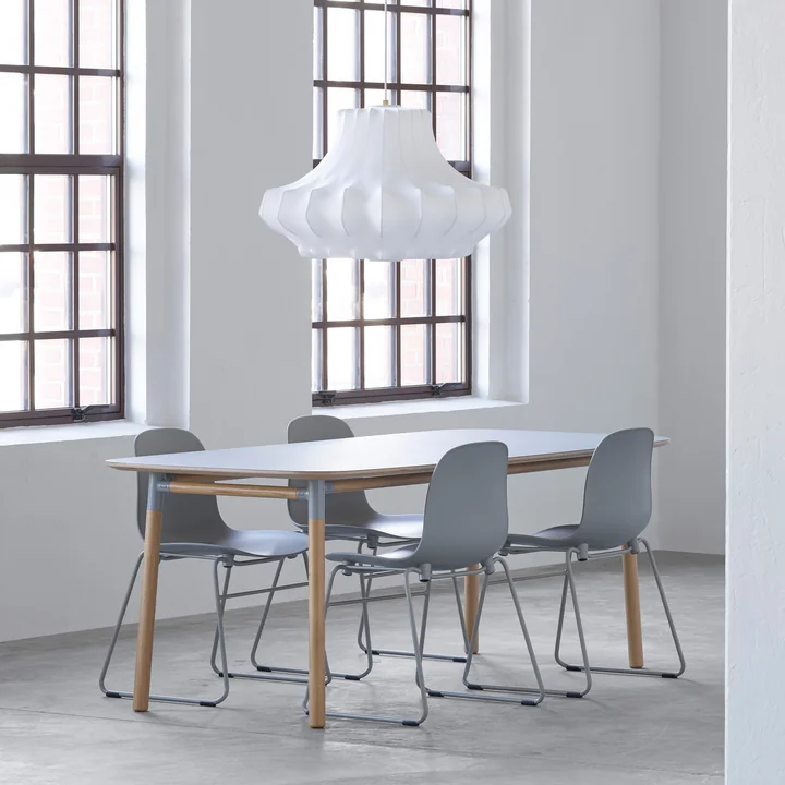Normann Copenhagen - Phantom Pendelleuchte large, Ø 81 x H 64 cm, weiss (EU)