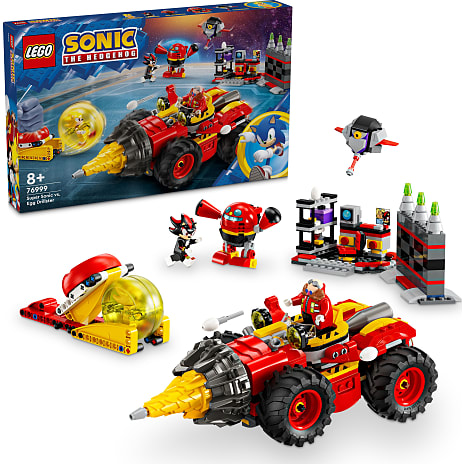 LEGO Sonic the Hedgehog Super Sonic mod Egg Drillster 76999