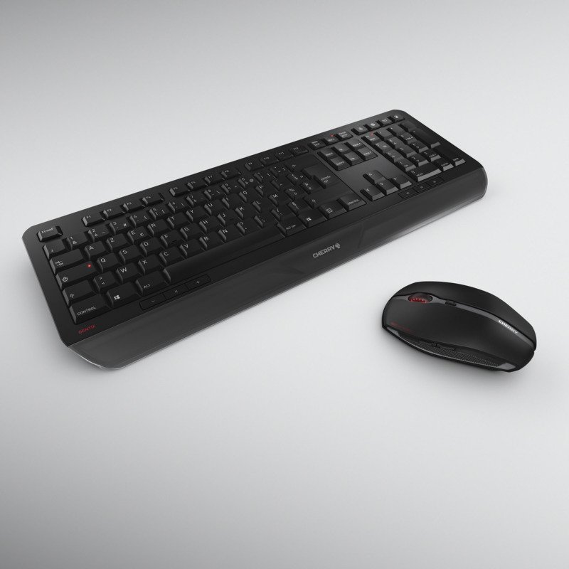Ensemble clavier souris sans fil Cherry Gentix Desktop - AZERTY