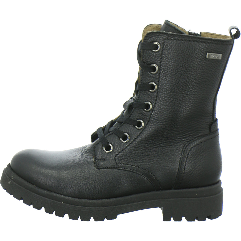 Sabalin Stiefel ungefüttert Mädchen Schwarz