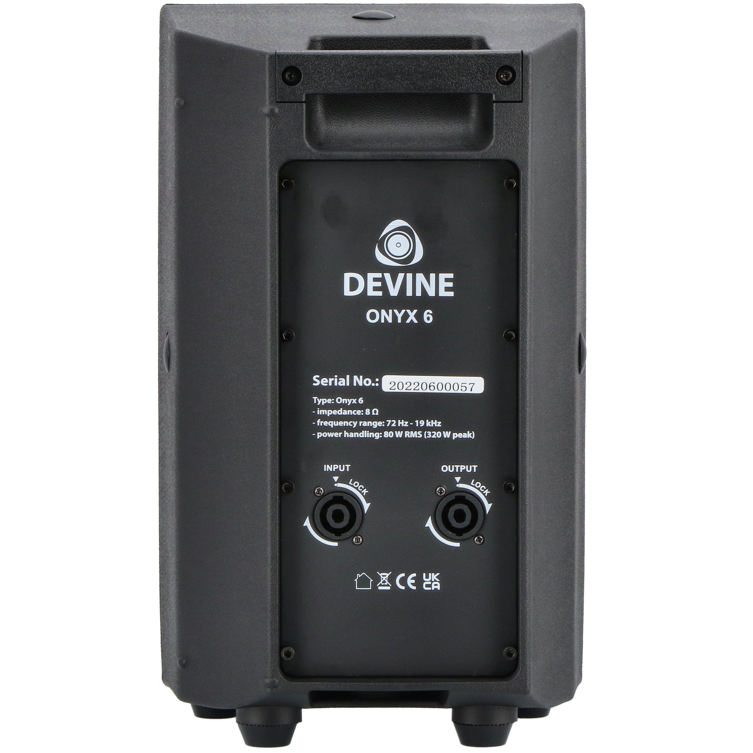 Devine Onyx 6 passieve satellietspeaker 6 inch