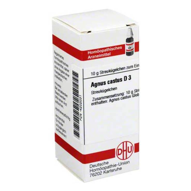 DHU Agnus castus D 3 Globuli, 10 g