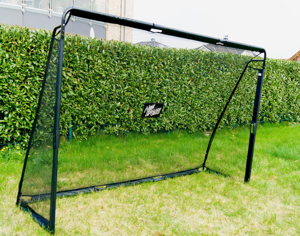 New Sports Fußballtor mit engmaschigem Netz, 300x200x90 cm