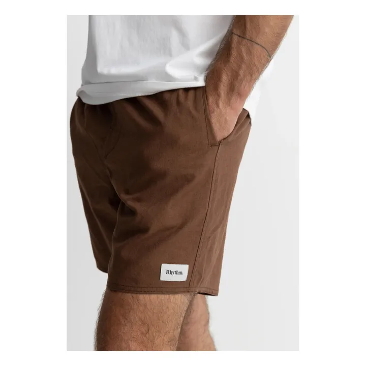 Rhythm Short Classic Lin | Chocolat