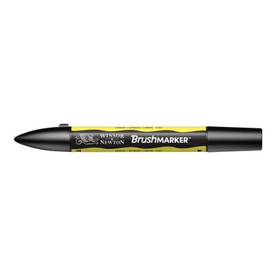 BrushMarker - Stylo pinceau et marqueur - citron