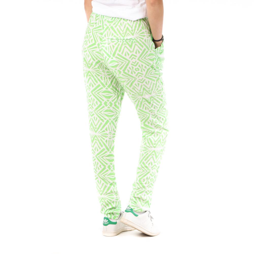 Only Pantalon Vert à Motifs Femme Only Nova Life