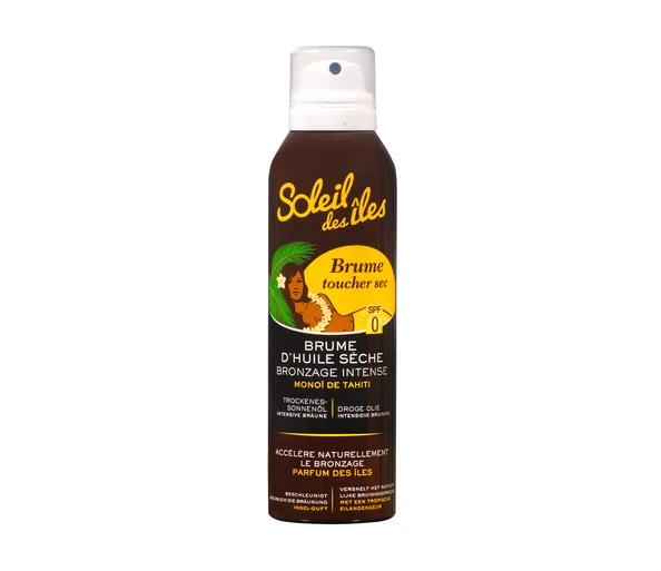 Soleil des îles Brume Huile Sèche Bronzage Intense