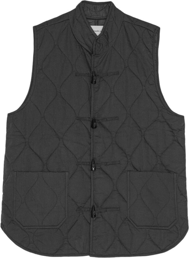Moshi Moshi Mind meadow quilted vest Moonless night