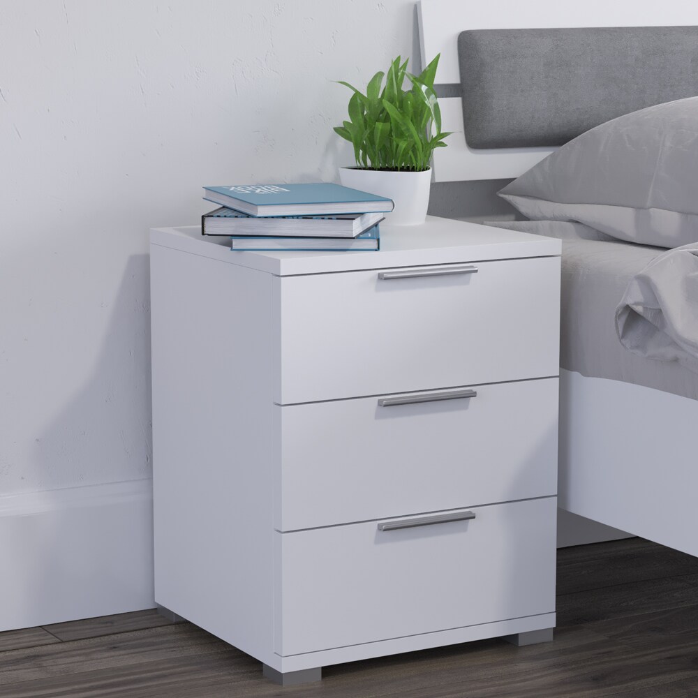 VICCO Nachtschrank Kommode Nachttisch Konsole Schublade Ablage Schlafzimmer Weiß