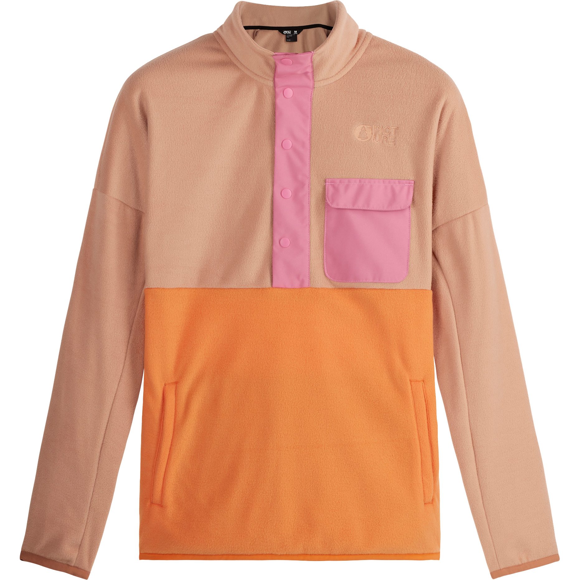 Picture Arcca 1/4 Fleece Pullover Damen latte