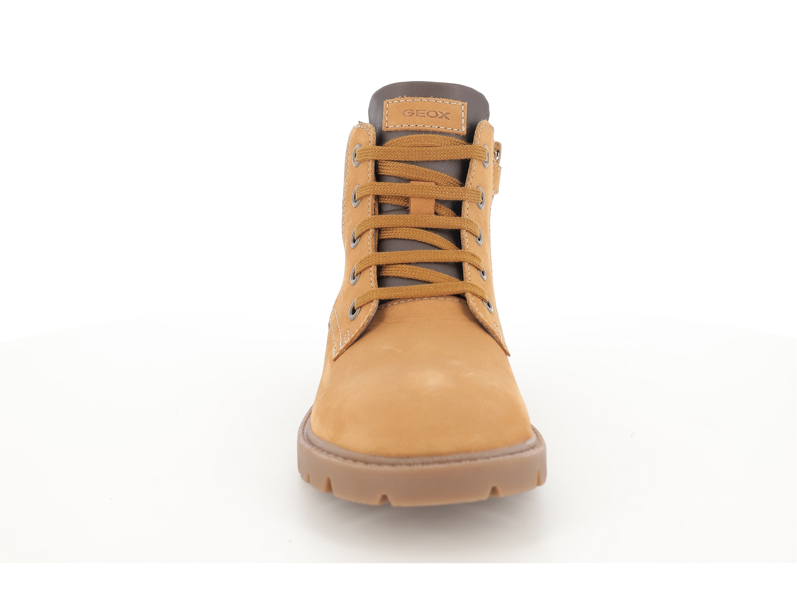 Geox-J SHAYLAX BOY J16FAB Nubuck Camel