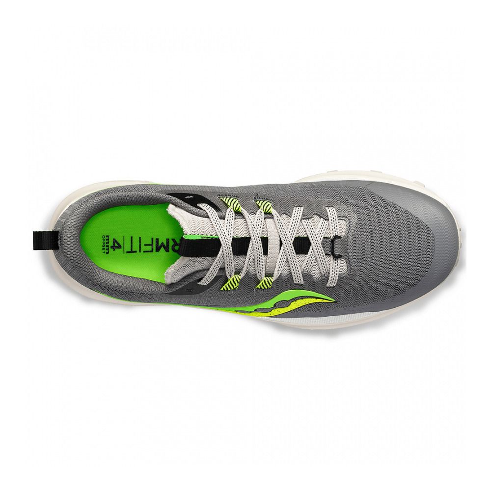 Saucony PEREGRINE 13 - Chaussures trail Homme gravel/slime