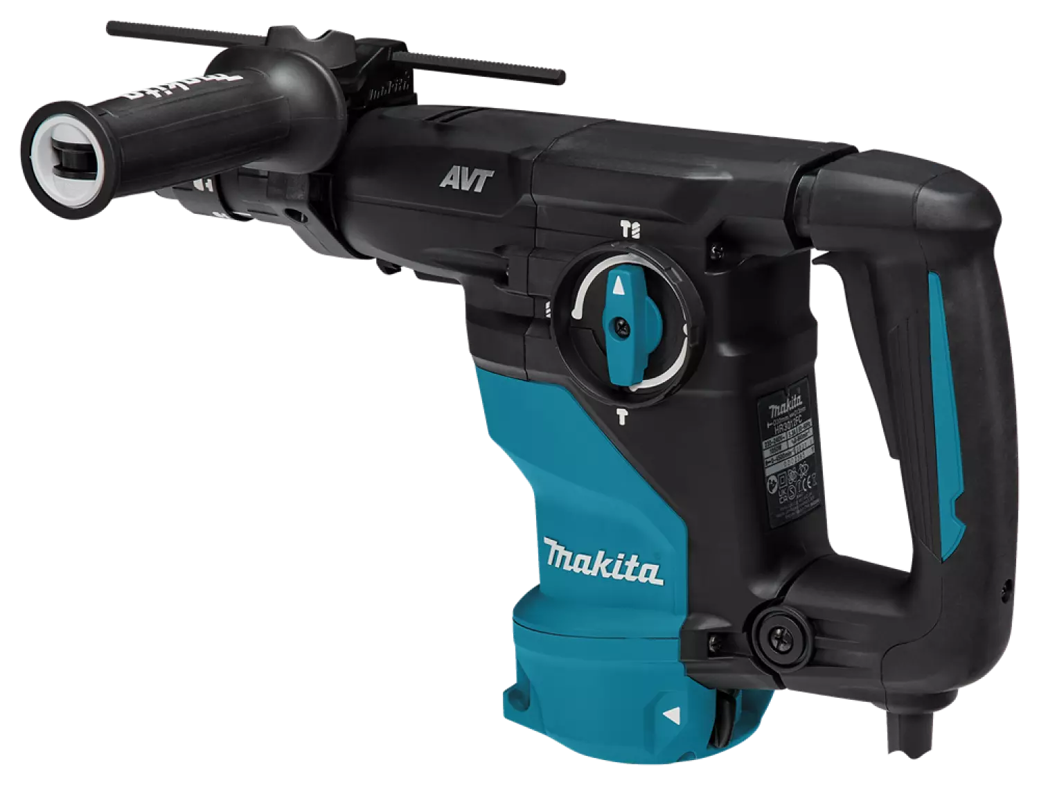 Makita HR3012FCJ 230V SDS-Plus combihamer in koffer - 3,9J - 1050W