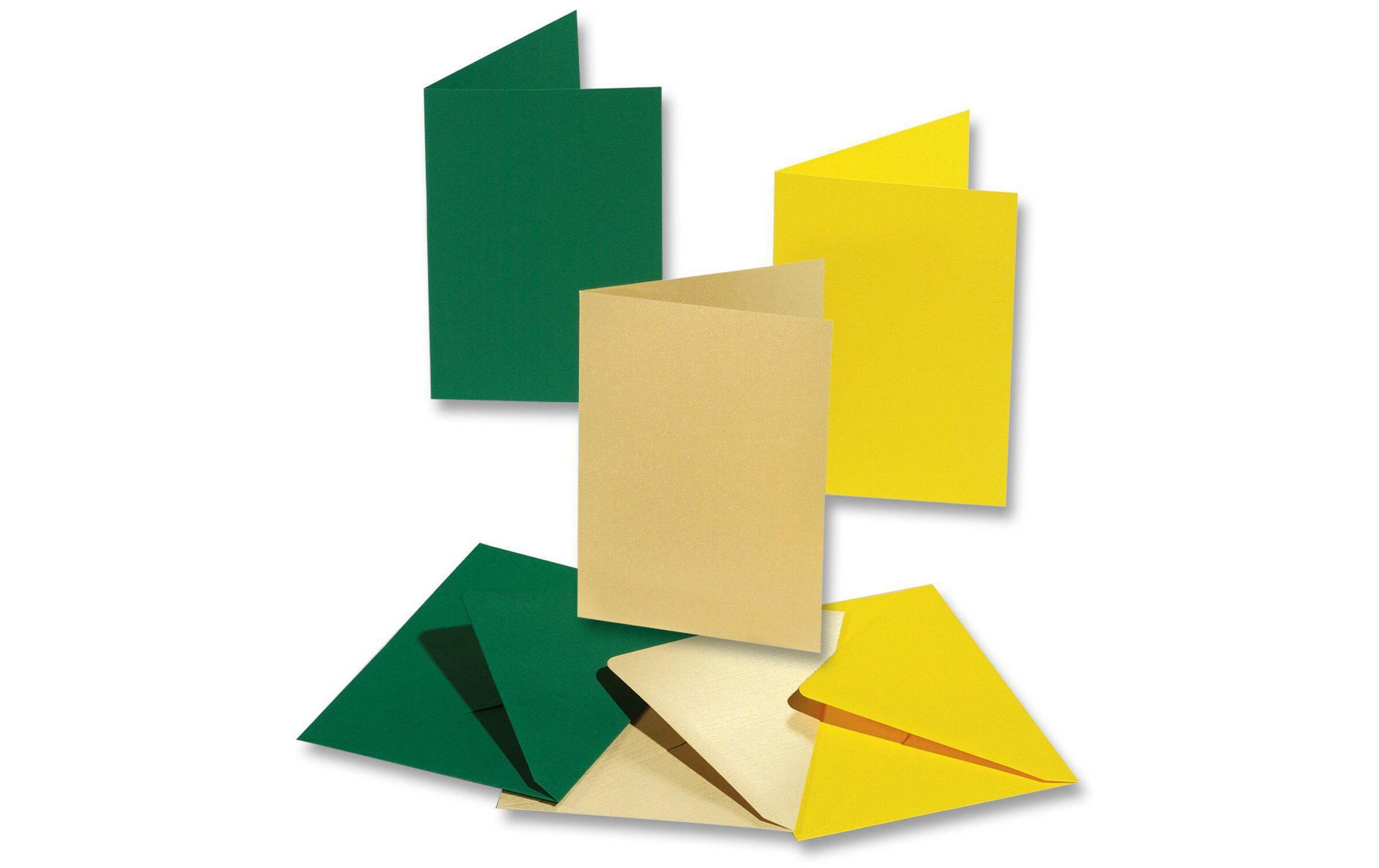 Blankokarte 220 g/m² rechteckig PerlweissBlankokarte