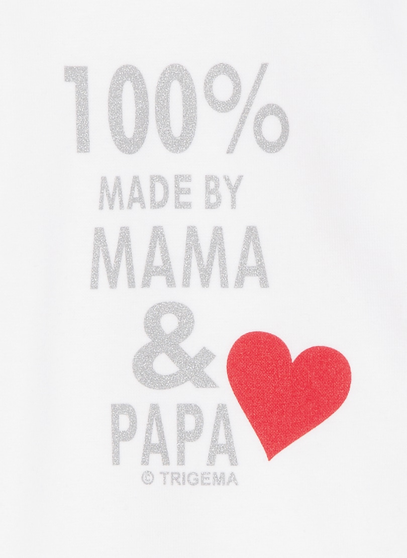 Trigema T-Shirt »TRIGEMA Baby-Body Feinripp«, 1 Stk.
