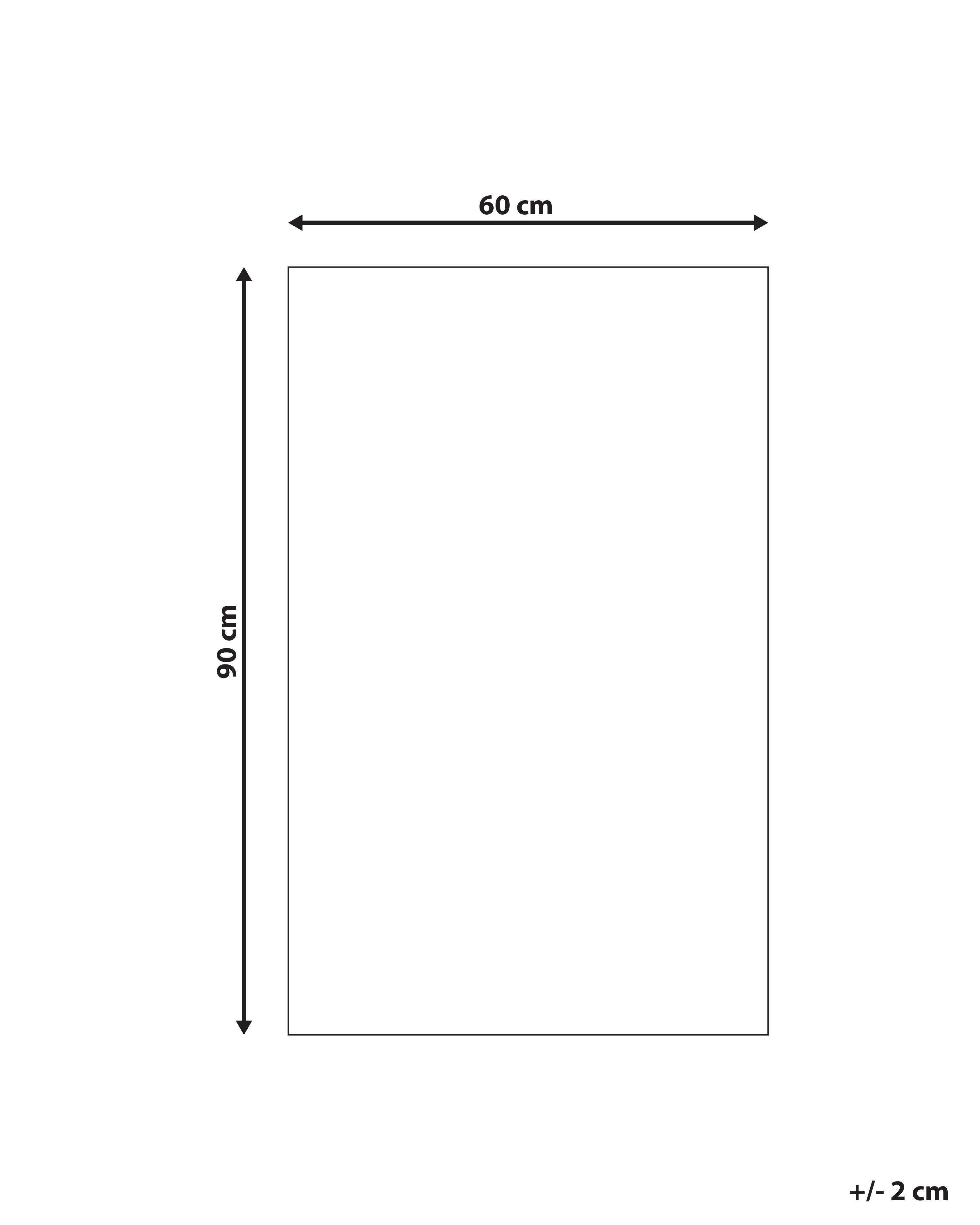 Kindervloerkleed RANCHI Geel 60 x 90 cm Katoen