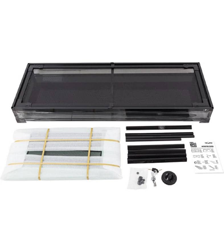 Repti Planet Terrarium 90 x 45 x 60 cm Terrarium zur Selbstmontage