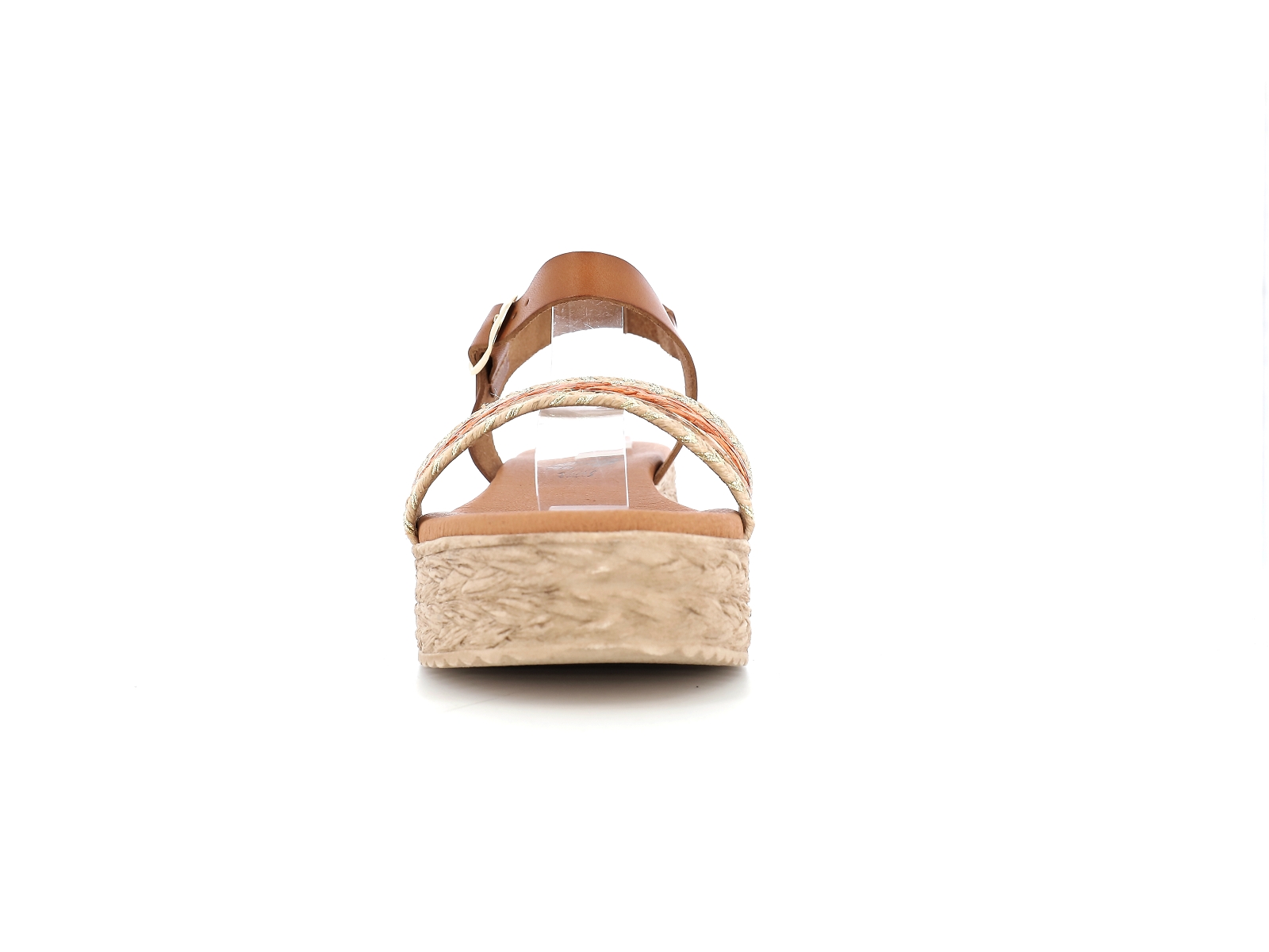 Chaussures du chateau-788 Matières combinées Multi-Marron
