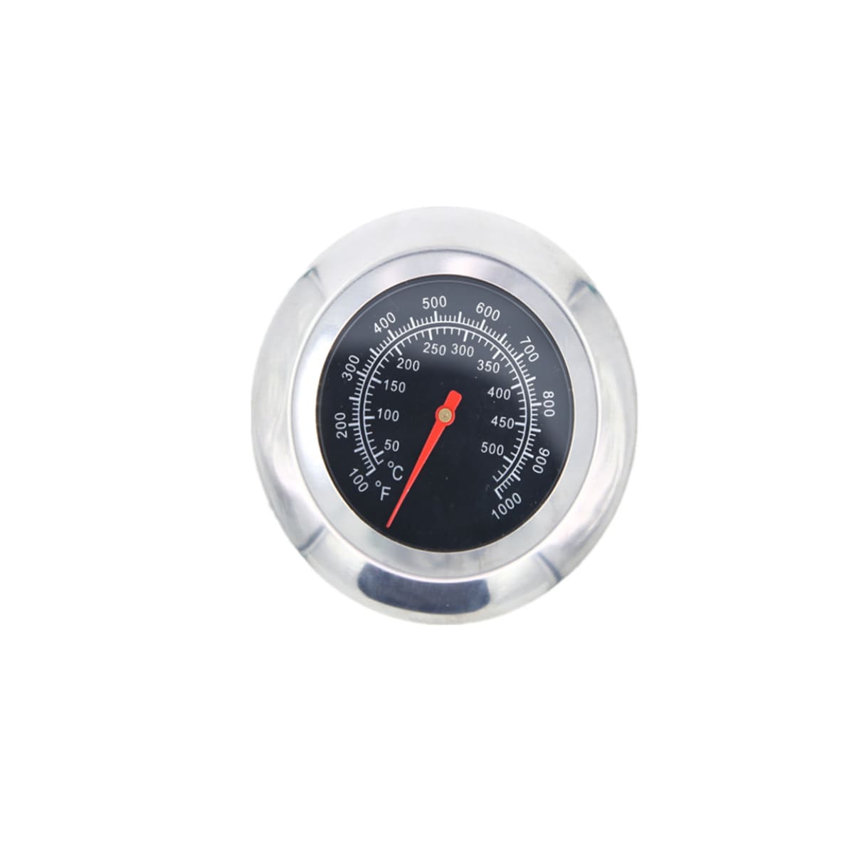 Analogt steketermometer for grill i rustfritt stål