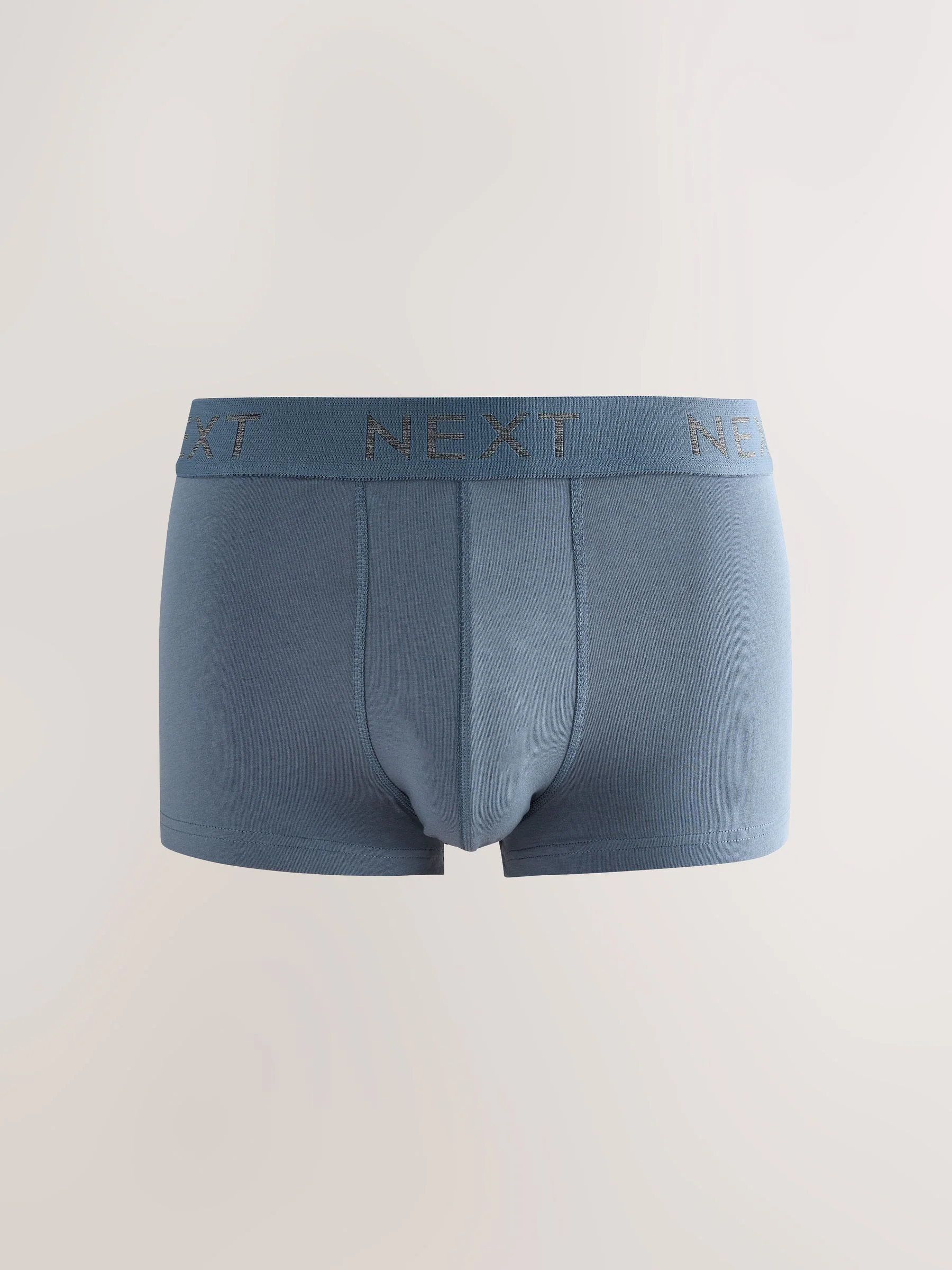 Blauw/grijs - 5 Hipsterboxershorts